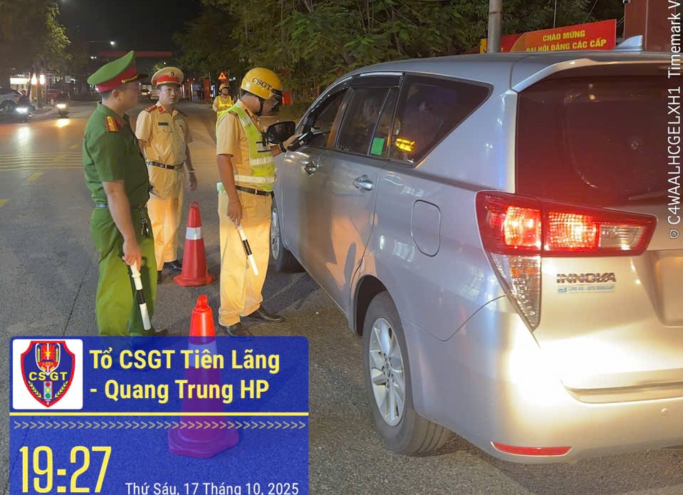 Xử lý 15 trường hợp vi phạm nồng độ cồn ở tỉnh lộ 212 và tuyến đường Phạm Ngọc Đa